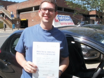 Excellent instructor, passed first time! 