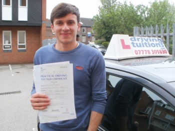 Franco is a great instructor I passed my test first time He was friendly and positive and very good at explaining what I needed to do He knew exactly how to improve my driving so that I was confident and ready for the test Franco was also flexible with times and very quick to respond by text Highly recommended